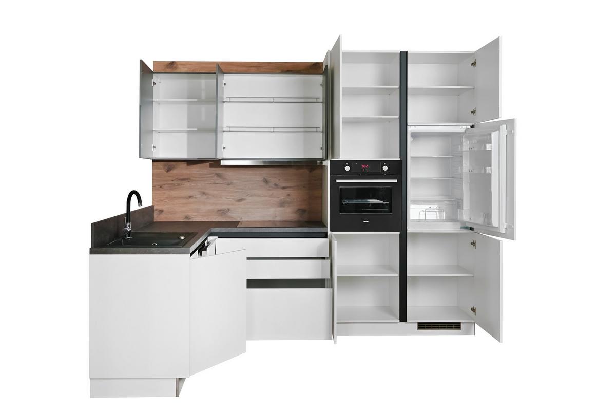 Eckküche Win - Basics, Holzwerkstoff (187/281cm) - Express