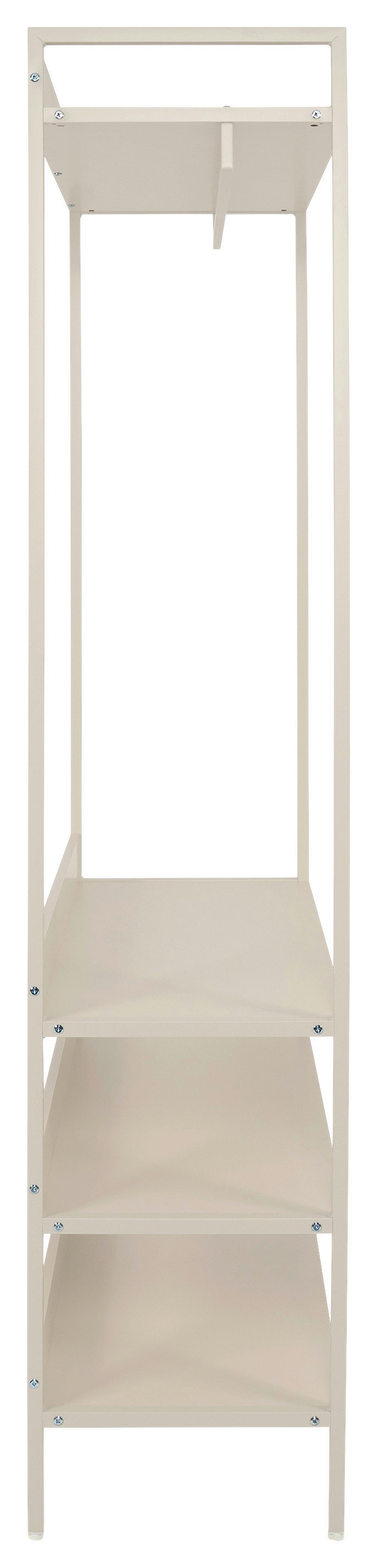 Garderobe Dhaka Kaschmir B: 84 cm - Kaschmir, MODERN, Holzwerkstoff/Metall (84/190/40cm)