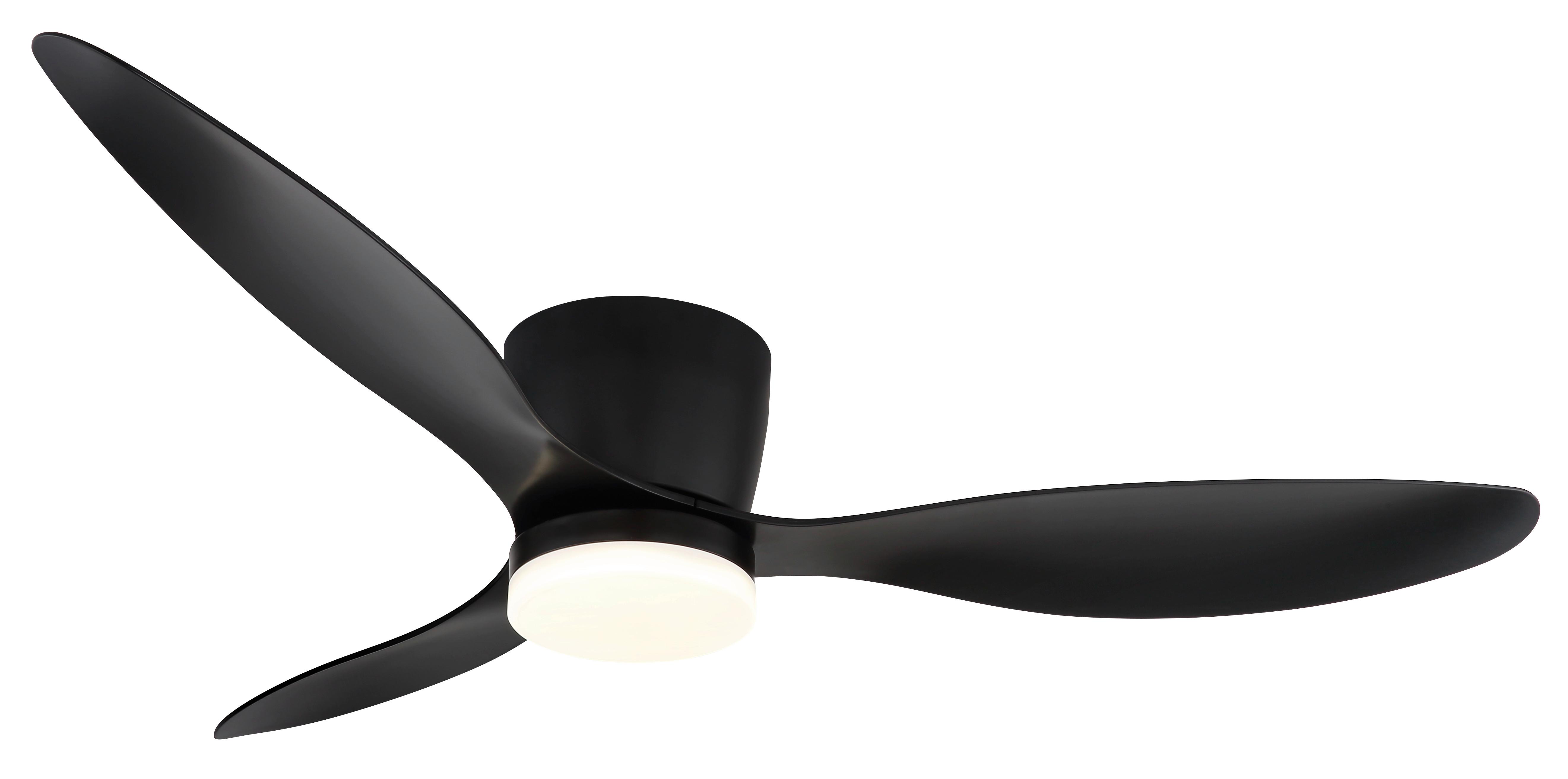 Mennyezeti Ventilátor 03666s Armando - fekete/fehér, Basics, műanyag/fém (22,6/131,50cm) - Globo