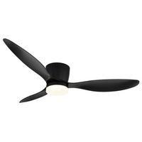 Mennyezeti Ventilátor 03666s Armando - fekete/fehér, Basics, műanyag/fém (22,6/131,50cm) - Globo