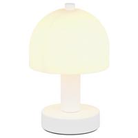 Tischleuchte Mio - Weiß, Basics, Glas/Metall (9/19cm) - James Wood