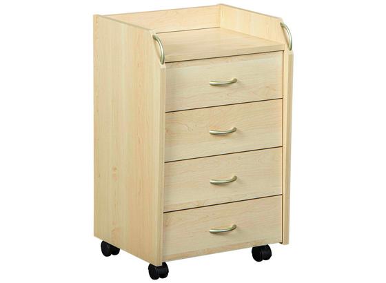 Rollcontainer Novo B: 40 cm Ahorn Dekor - Ahornfarben, Basics, Holzwerkstoff/Kunststoff (40/65/36cm) Rollcontainer Novo B: 40 cm Ahorn Dekor - Ahornfarben, Basics, Holzwerkstoff/Kunststoff (40/65/36cm)