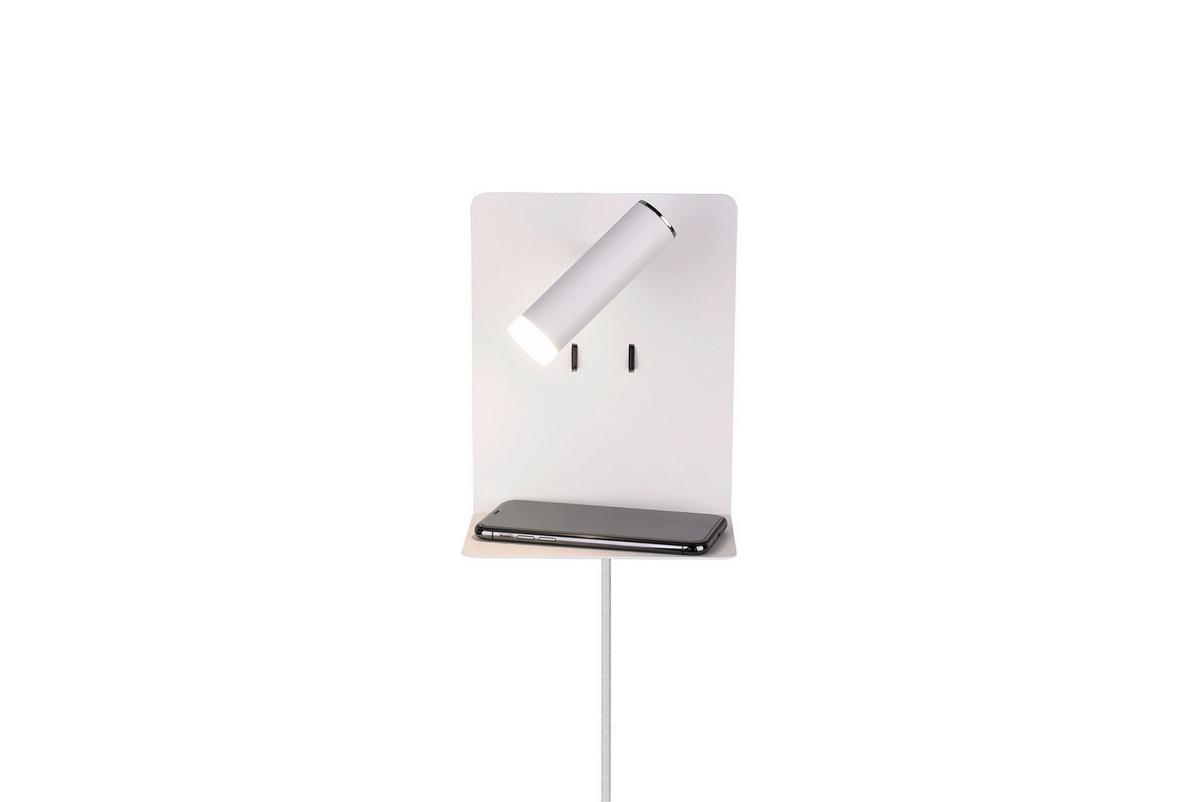 LED-Wandleuchte 222570231 Element - Weiß, Basics, Metall (20/16/14cm) - Trio Leuchten