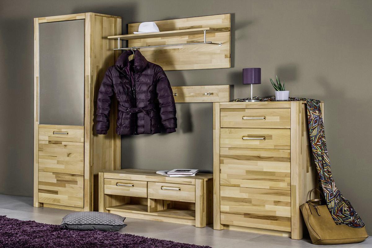 Kommode Buchefarben, B: 66 cm - Buchefarben, KONVENTIONELL, Holz (66/112/40cm) - MID.YOU