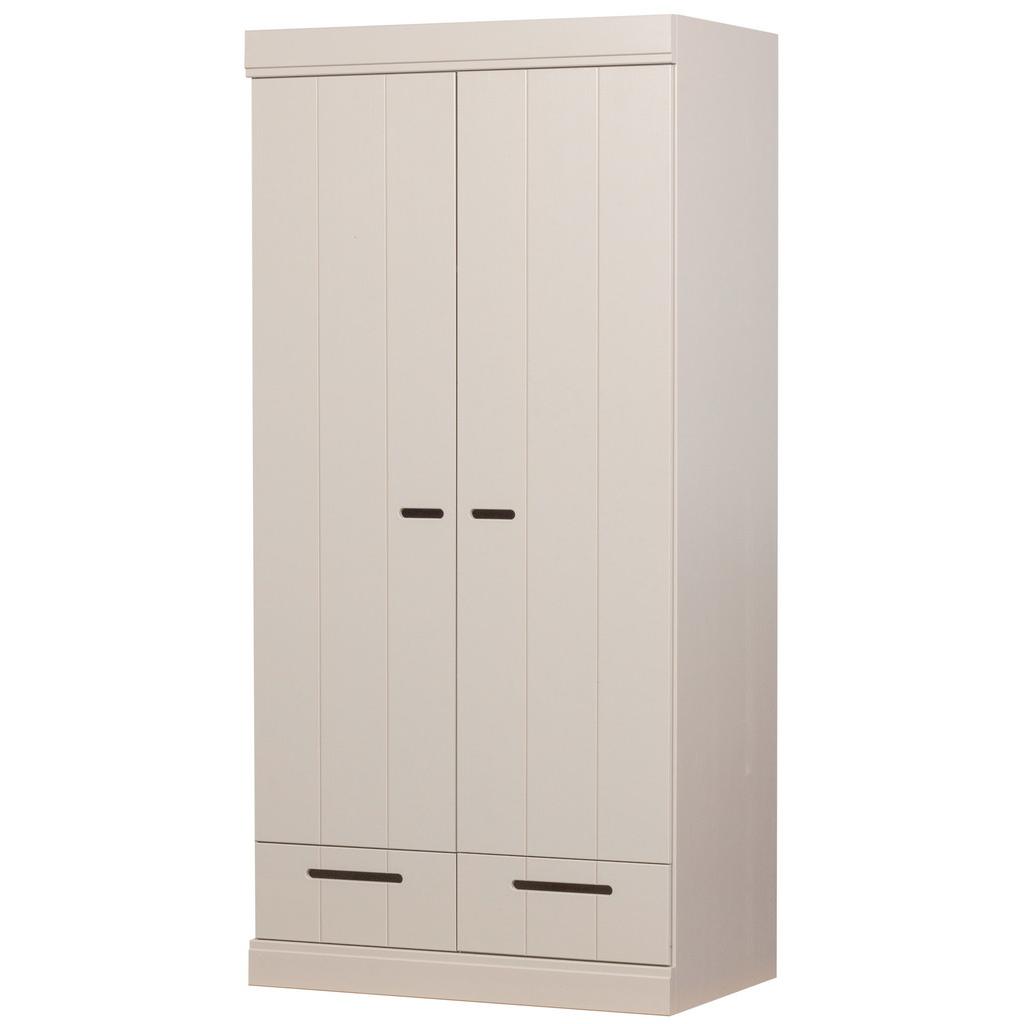 DREHTÜRENSCHRANK Connect Grau B: 94cm