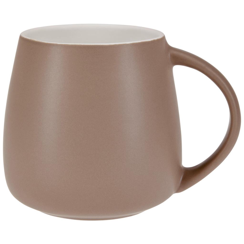 Kaffeebecher New Bone China 420 ml Weiß Elina