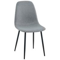 ČTYŘNOHÁ ŽIDLE MARIA II - šedá/černá, Moderní, kov/textil (44/86/63,5cm) - Based
