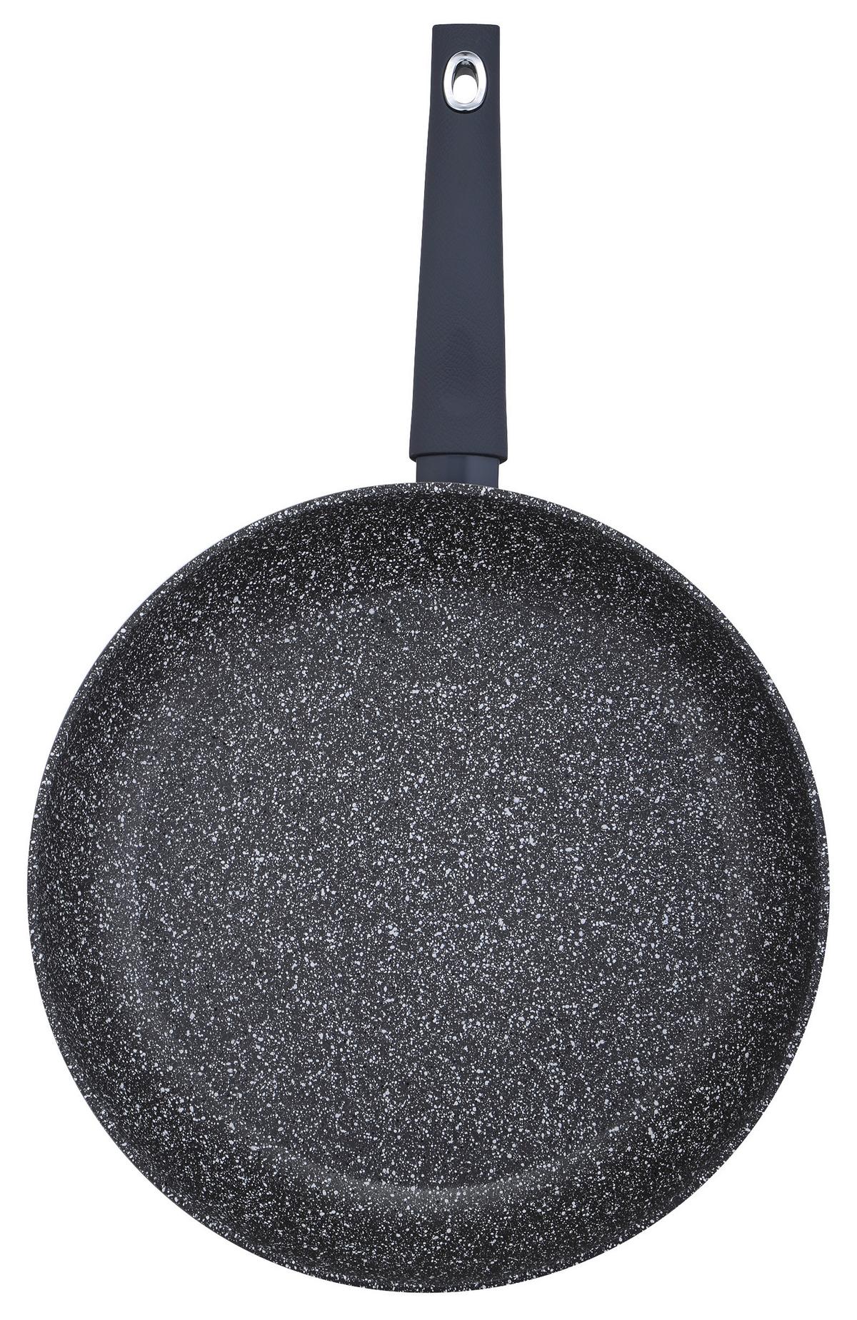 Bratpfanne Orion Ø 30 cm Aluminium Antihaftbeschichtet - Dunkelgrau, Basics, Kunststoff/Metall (30cm)