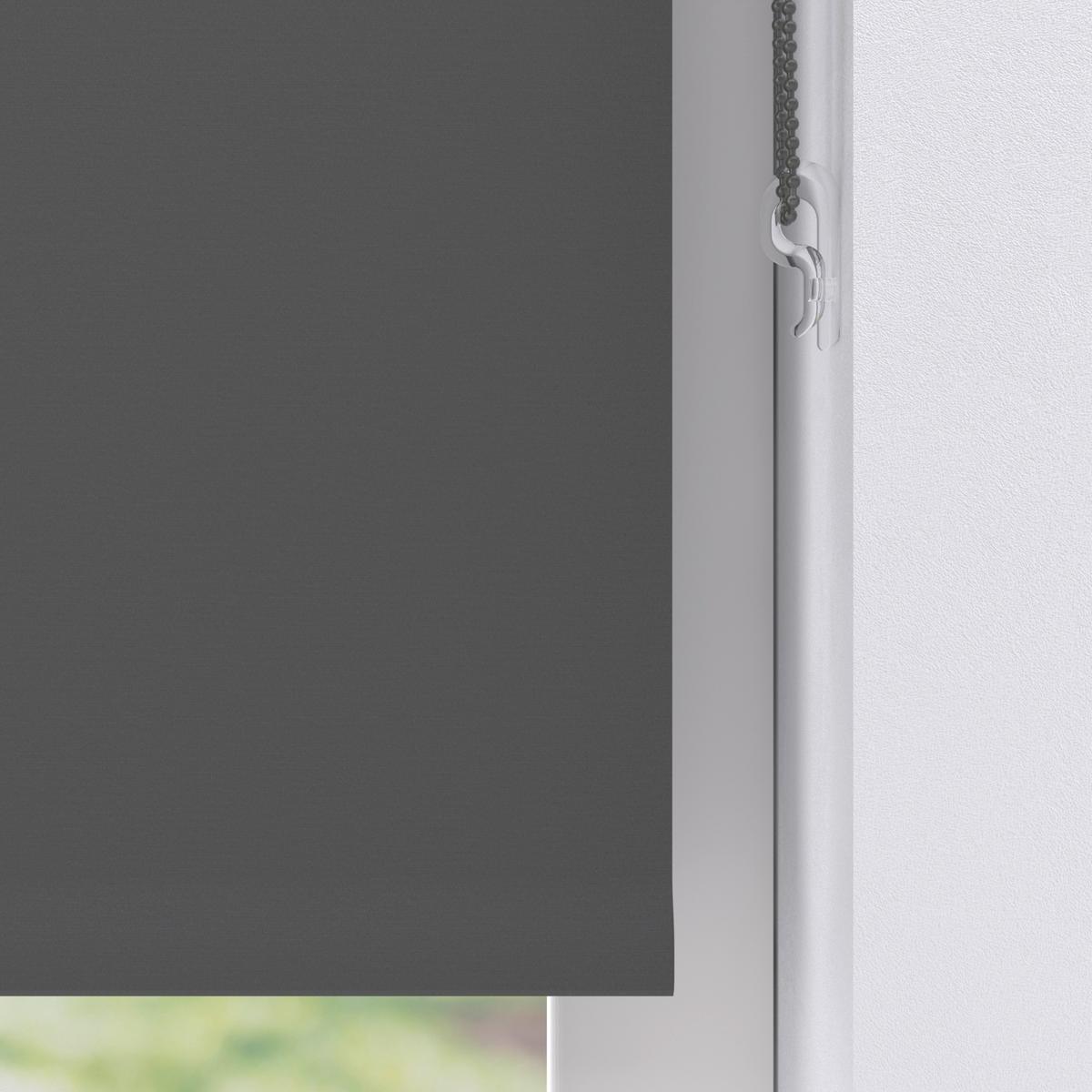 Verdunkelungsrollo 90x150 cm mit Kettenzug - Anthrazit, Basics, Kunststoff (90/150cm)
