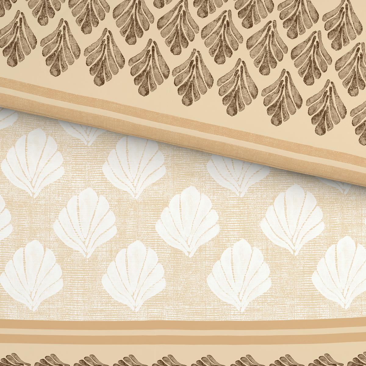 Bettwäsche Hemma - Gelb/Braun, ROMANTIK / LANDHAUS, Textil - James Wood