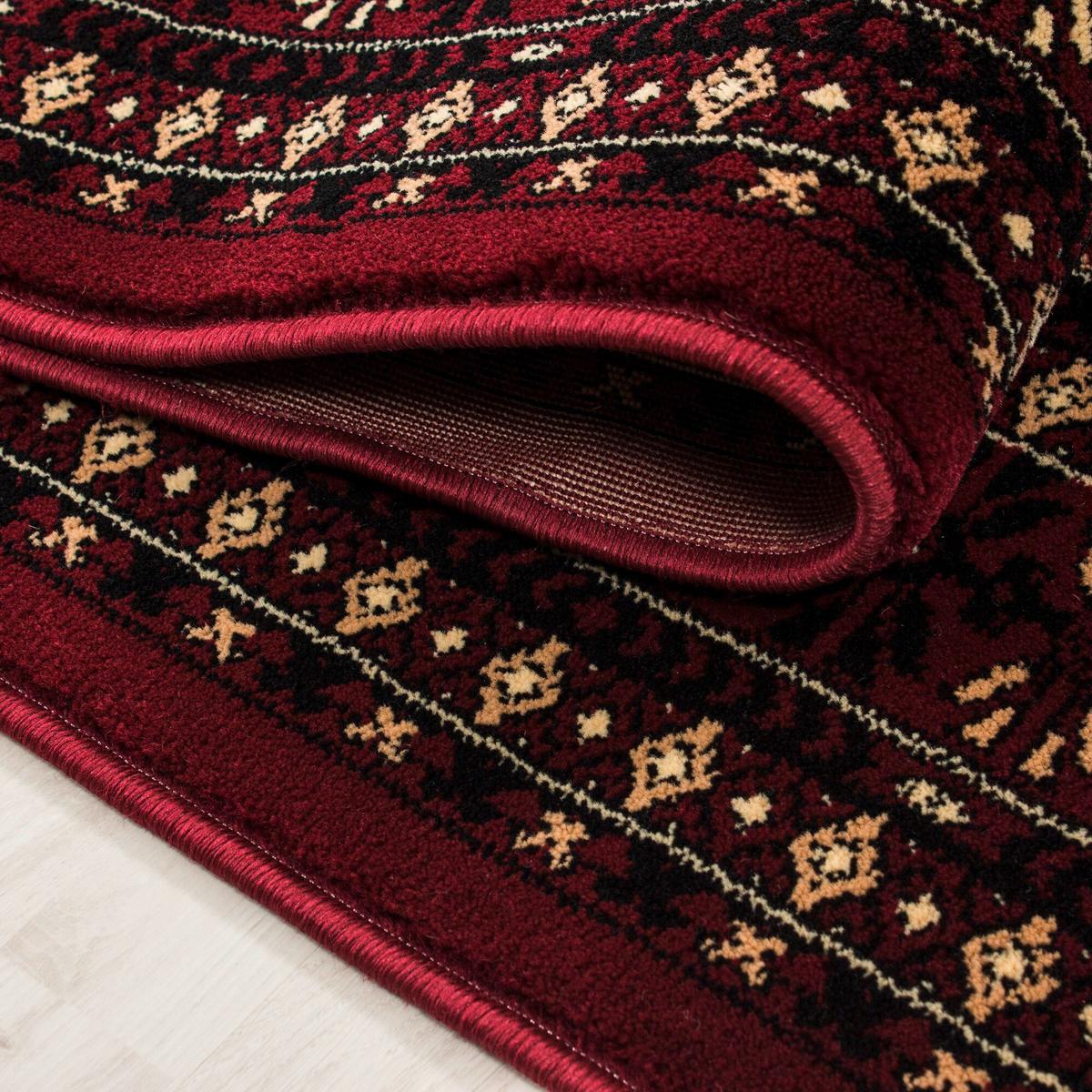 Webteppich Marrakesh - Dunkelrot, KONVENTIONELL, Textil (240/340cm)