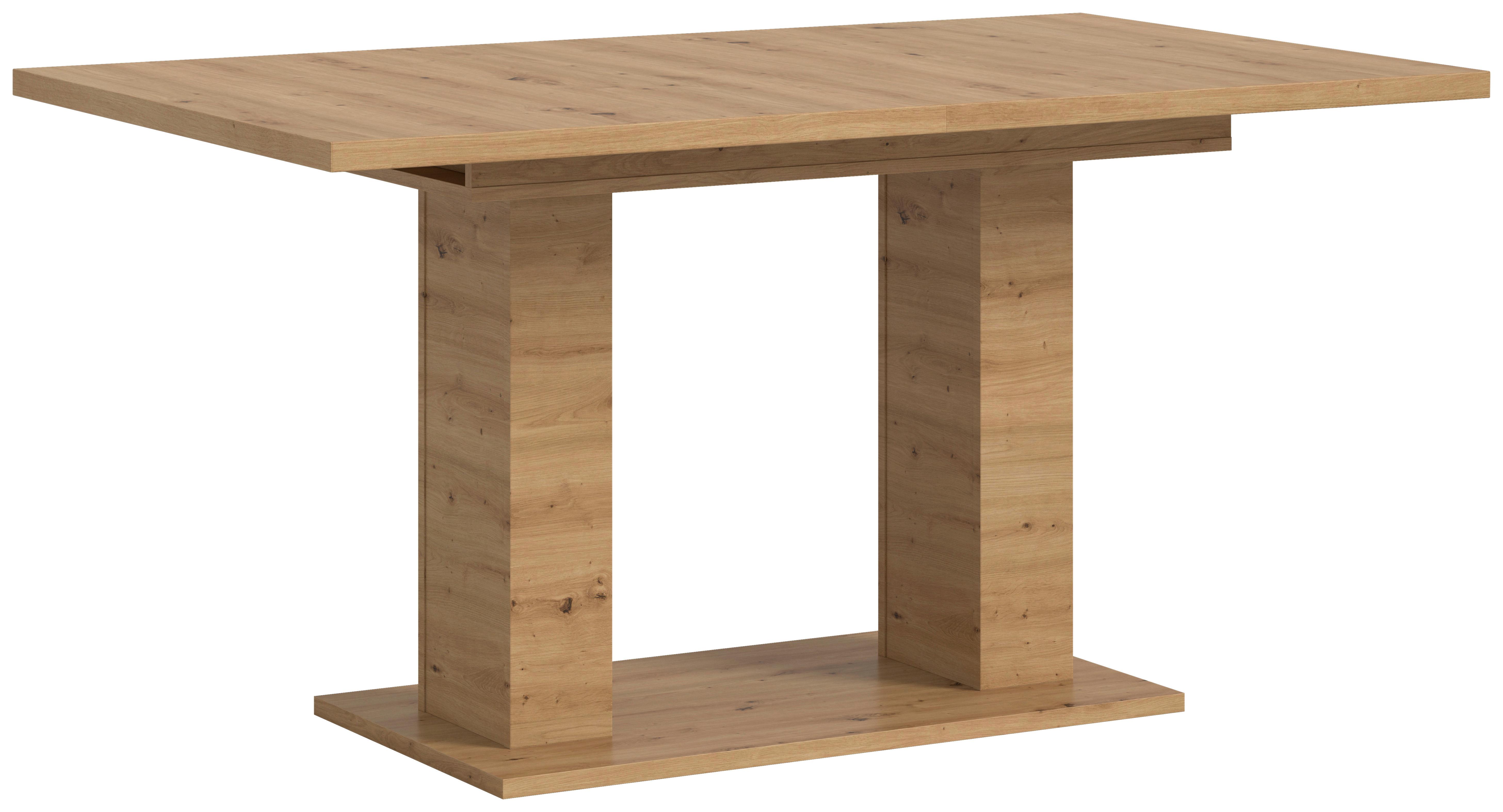Ausziehtisch Marlon 150 Az Melamin Artisan, B:150-190 cm - Eiche Artisan, KONVENTIONELL, Holzwerkstoff (150-190/90/76cm)