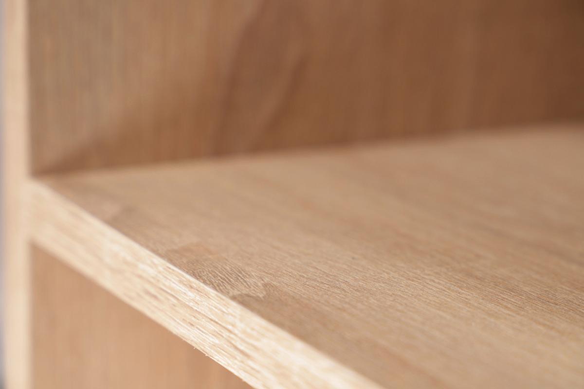 Bartisch Merle Grau/Eiche Dekor L:103cm - Eichefarben/Grau, Design, Holzwerkstoff (103/50/115cm) - Respekta