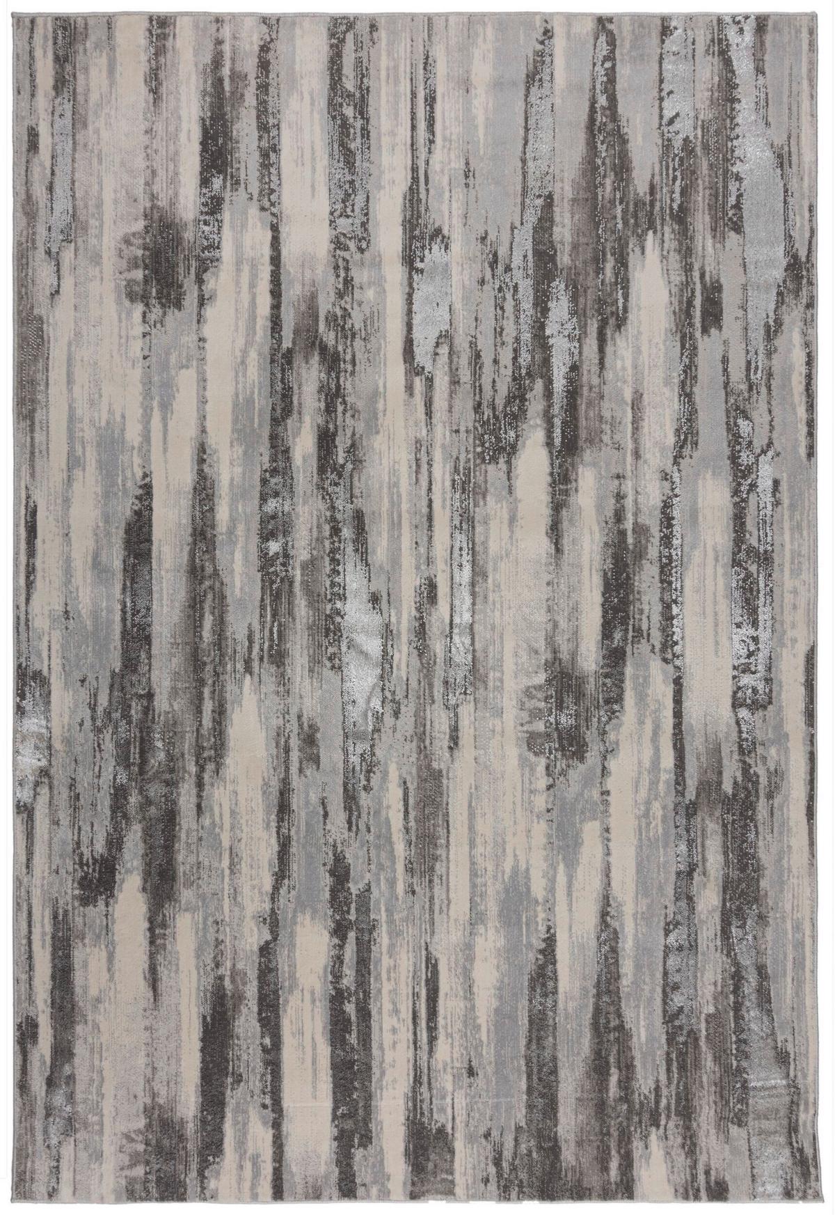 Webteppich Gleam Silver 80x150 - Silberfarben, Basics, Textil (80/150cm)
