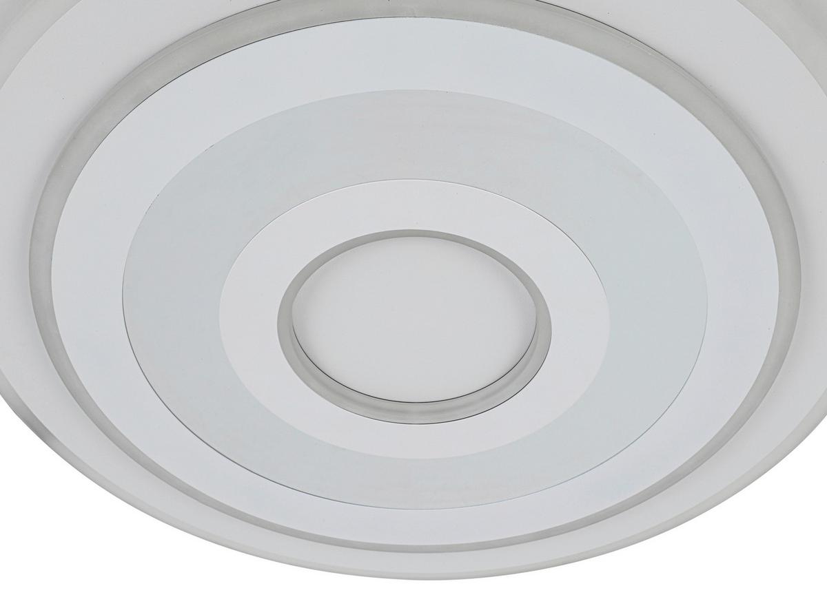STROPNÍ LED SVÍTIDLO BIRTU - bílá, Moderní, kov/plast (49/4,3cm) - Mömax