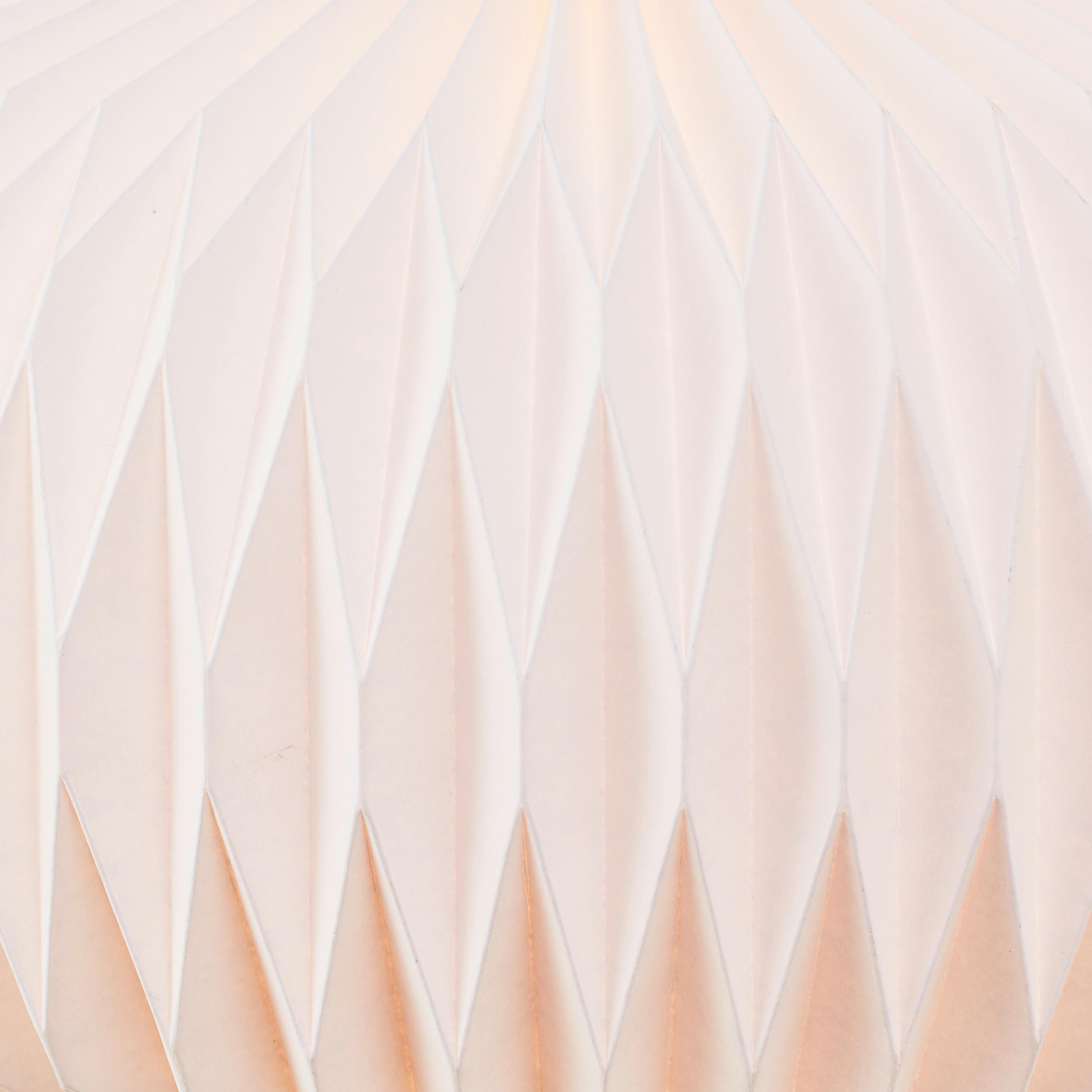 Hängeleuchte 98999/05 June - Weiß, Natur, Papier/Metall (44/27cm) - Brilliant