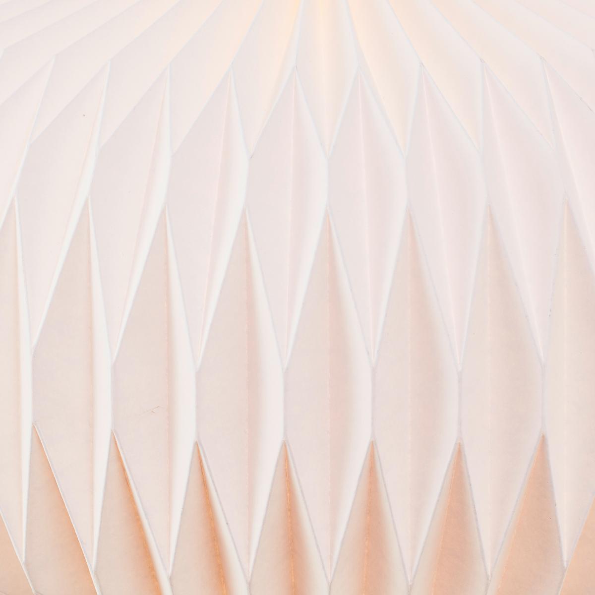 Hängeleuchte 98999/05 June - Weiß, Natur, Papier/Metall (44/27cm) - Brilliant