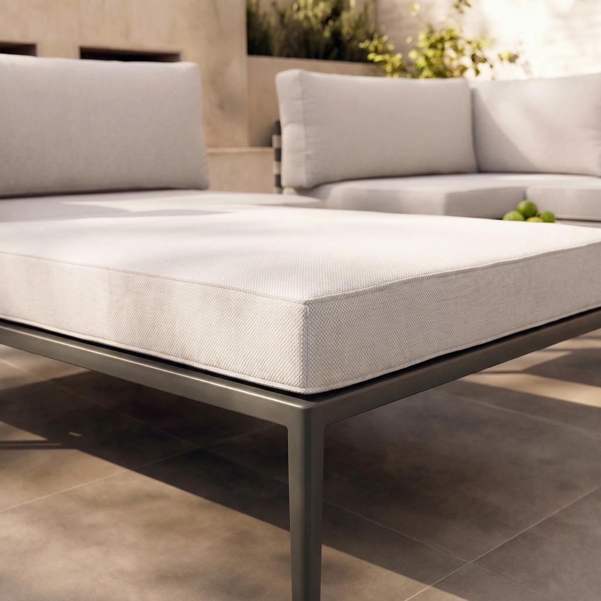 TERASOVÁ SEDACIA SÚPRAVA ENJA - čierna/sivá, Modern, kov/textil (104/60/70cm) - Bessagi Garden