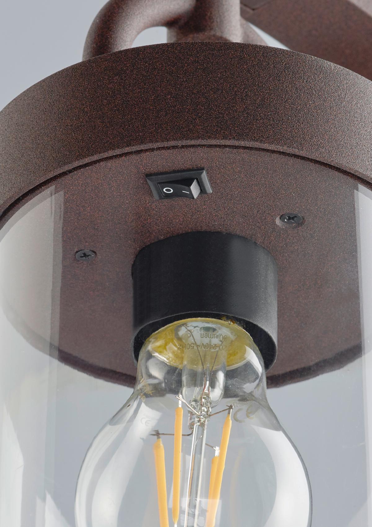 Wegeleuchte Sambesi 28 Watt Aluminium - Rostfarben, Basics, Metall (23/21/100cm) - Trio Leuchten