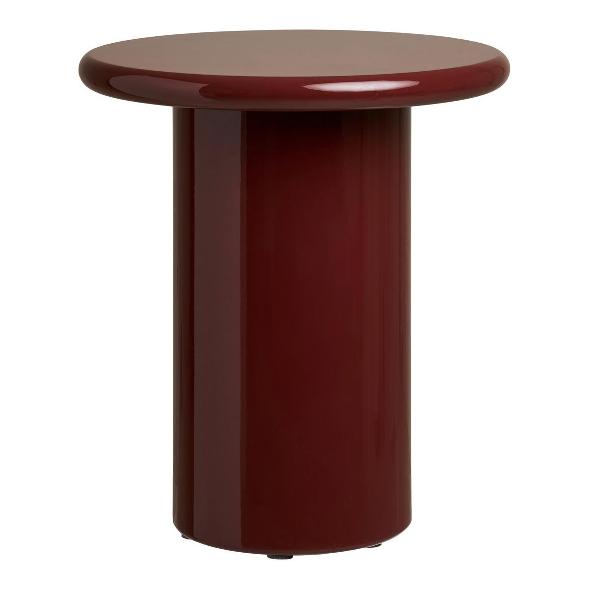 Beistelltisch Otago Bordeaux B: 45cm - Bordeaux, Design, Holzwerkstoff (45/45/50cm) - MID.YOU