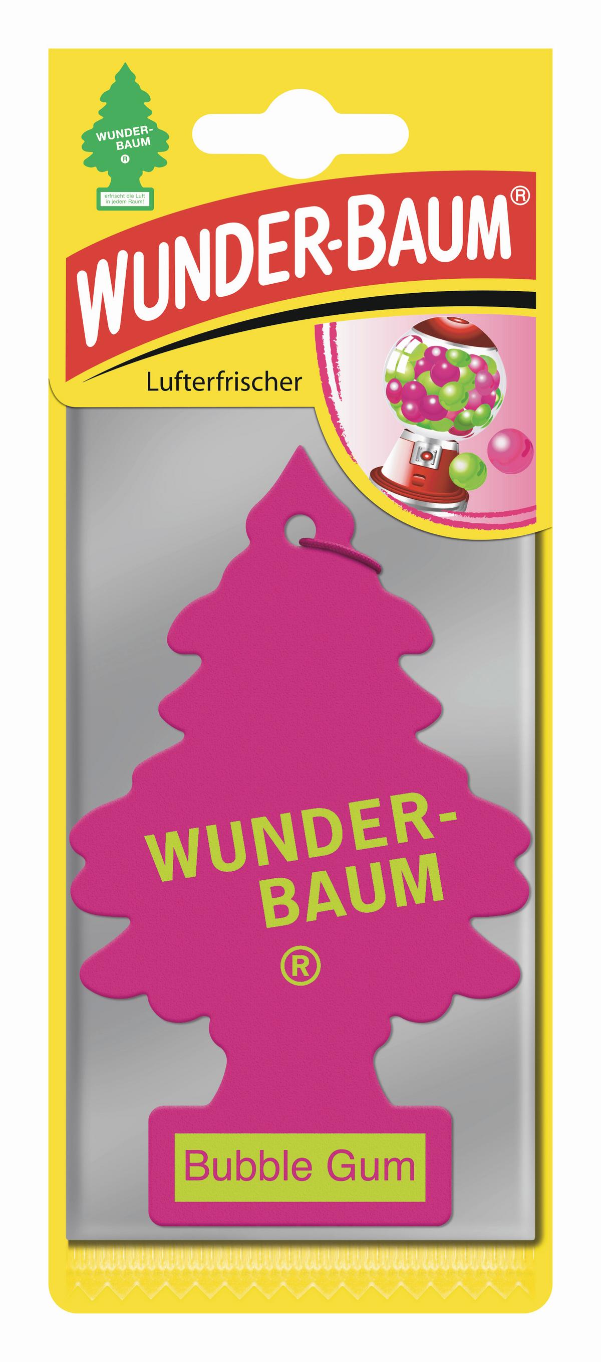 Autóillatosító Wunderbaum  Lt Bubble Gum - pink, papír (7/19/0.3cm)