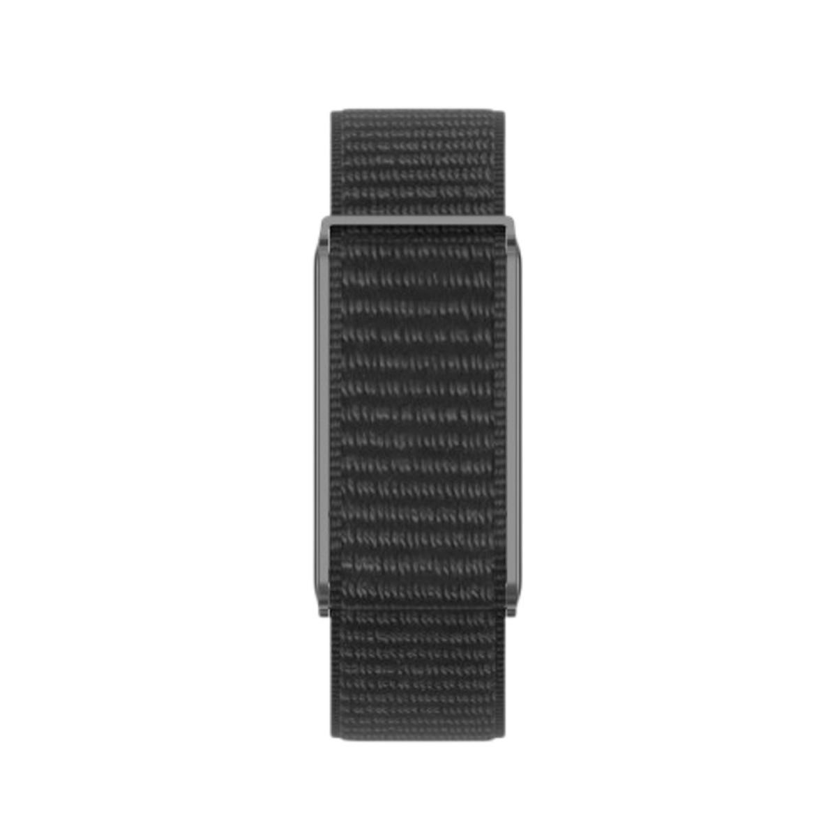 FIT Smart Band ABYX, kompatibel für Android & iOS - Schwarz, Basics, Textil (4,2/2,38/0,9cm)