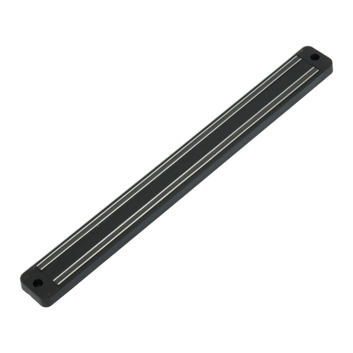 Magnetleiste Margit Schwarz L: Ca. 33 Cm - Schwarz, Basics, Kunststoff (33,00cm) - Metaltex