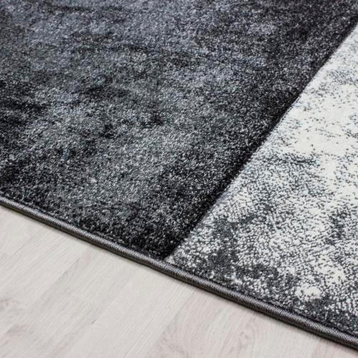 Webteppich Grau Naturfaser Hawaii 80x150 cm - Grau, KONVENTIONELL, Textil (80/150cm)