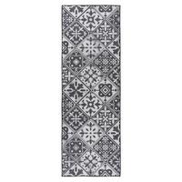Flachwebteppich Grau, BxL: ca. 60x180 cm - Grau, Basics, Textil (60/180cm) - Kayoom