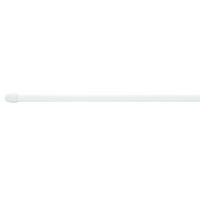 Vitragenstange Weiß L: 60-90 Cm, 2er-Set - Weiß, KONVENTIONELL, Kunststoff/Metall (60cm) - Ondega