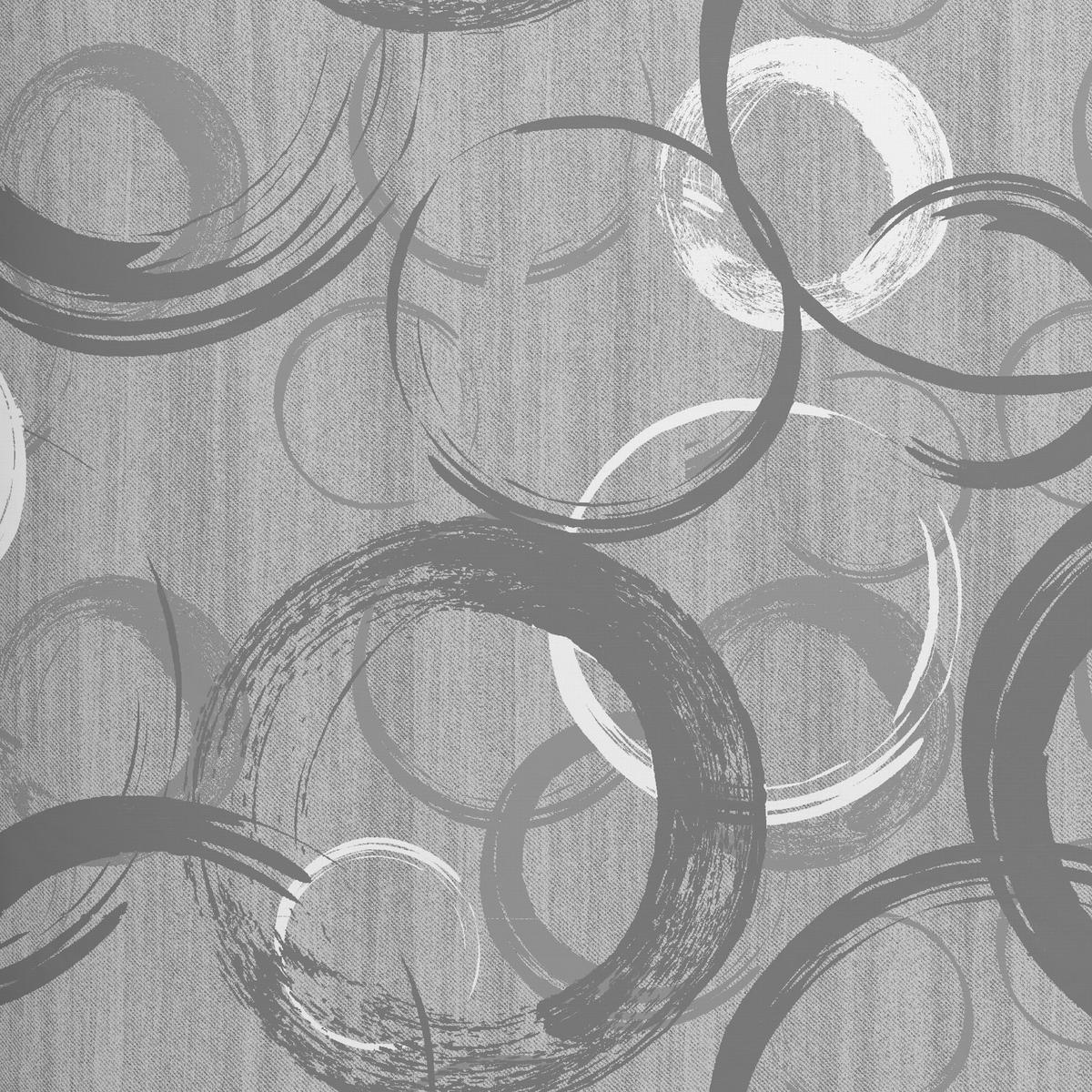 POVLEČENÍ NEW CIRCLES - šedá, textil (140/200cm) - Modern Living