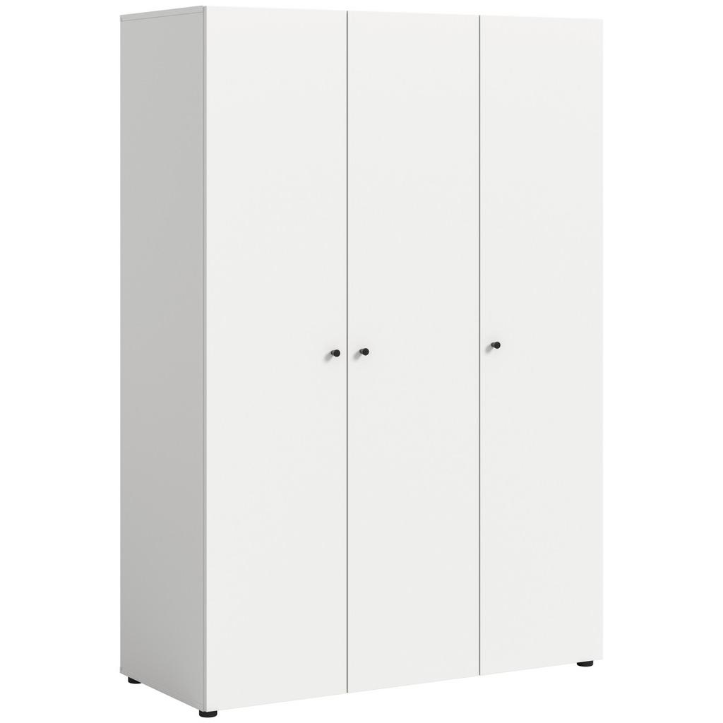 Drehtürenschrank Darwin, Weiß B: 120 Cm