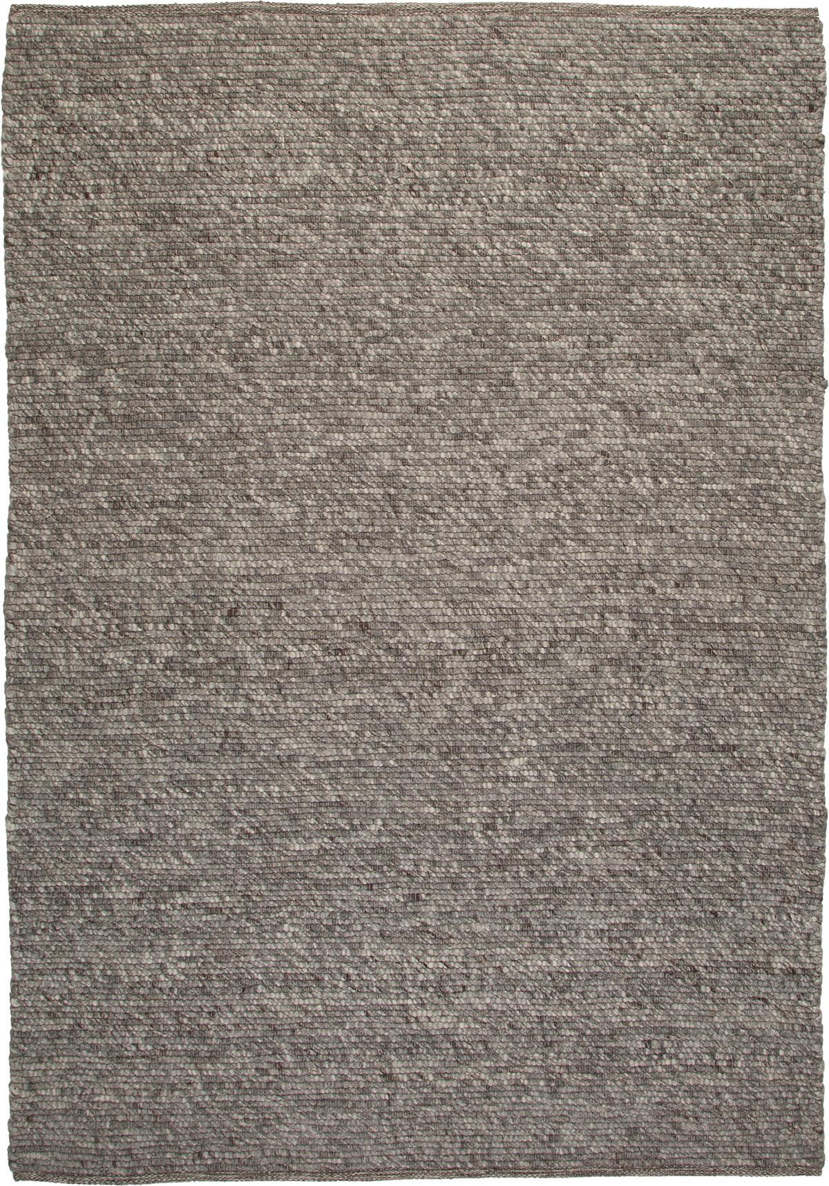 Flachwebteppich My Kjell - Silberfarben, Basics, Textil (80/150cm) - Obsession