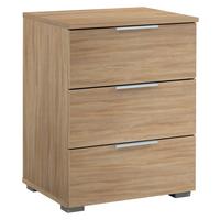 Nachtkästchen Sonoma Eiche Dekor H: 62 Cm Alabama - Alufarben/Sonoma Eiche, MODERN, Holzwerkstoff (47/62/42cm) - Rauch Möbel