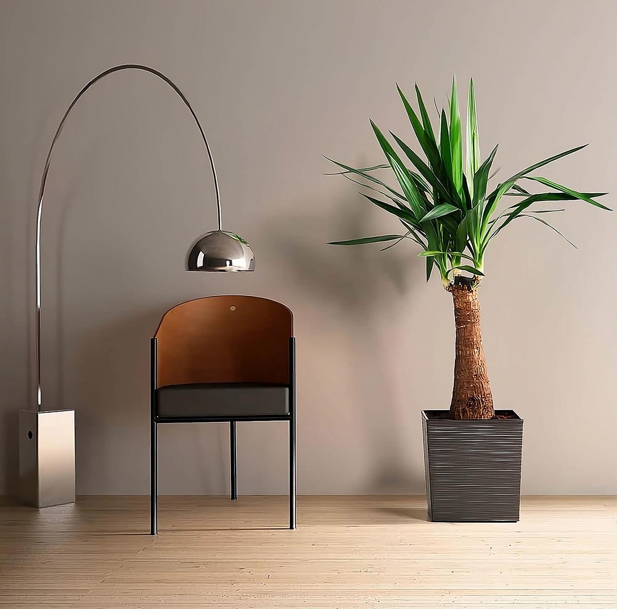 Pflanzentopf Anthrazit B: 40 Cm - Anthrazit, Basics, Kunststoff (40/41,5/40cm) - Siena Garden