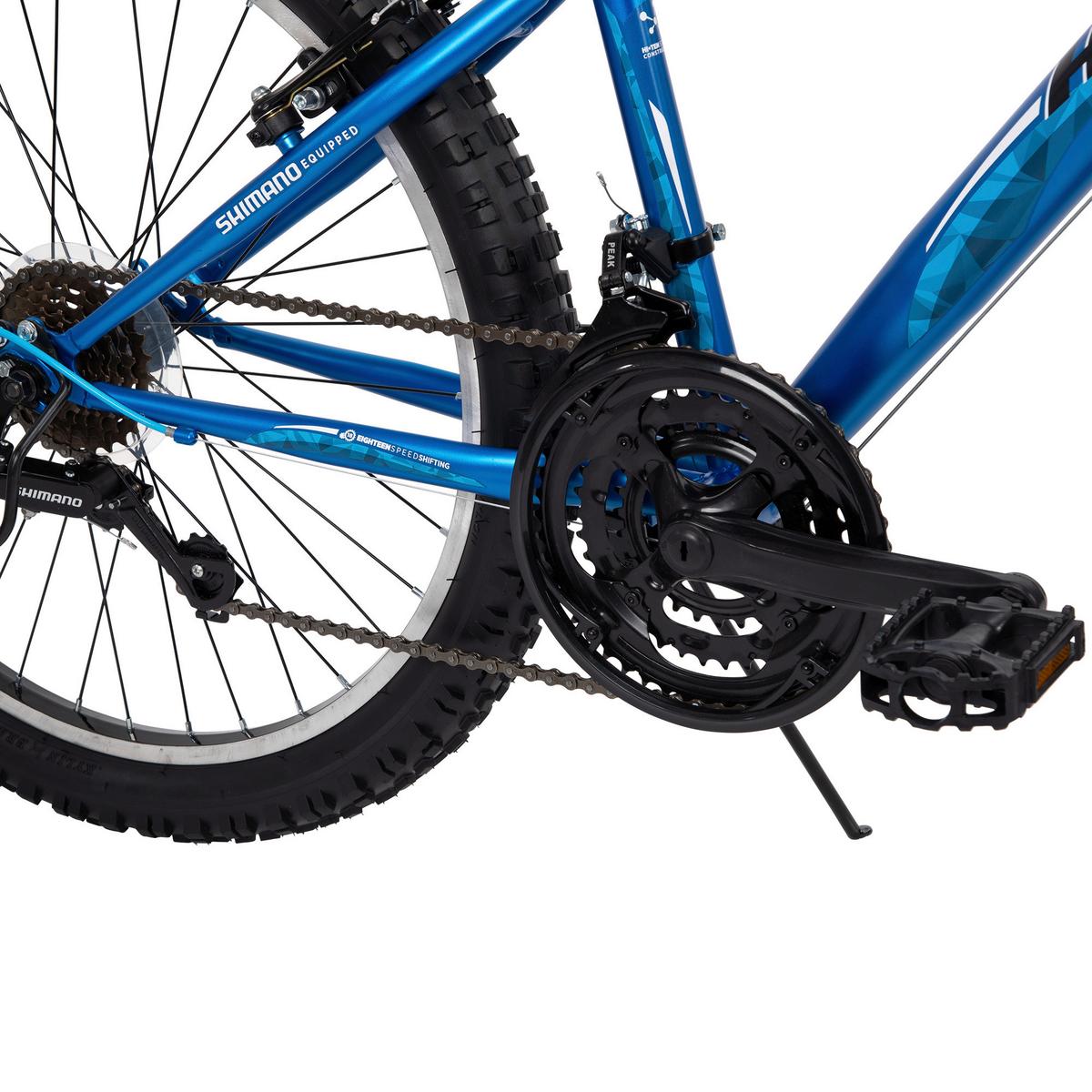 Mountainbike Huffy Extent 24 Mountainbike - Blau, Basics, Metall (60,5/98/163cm)