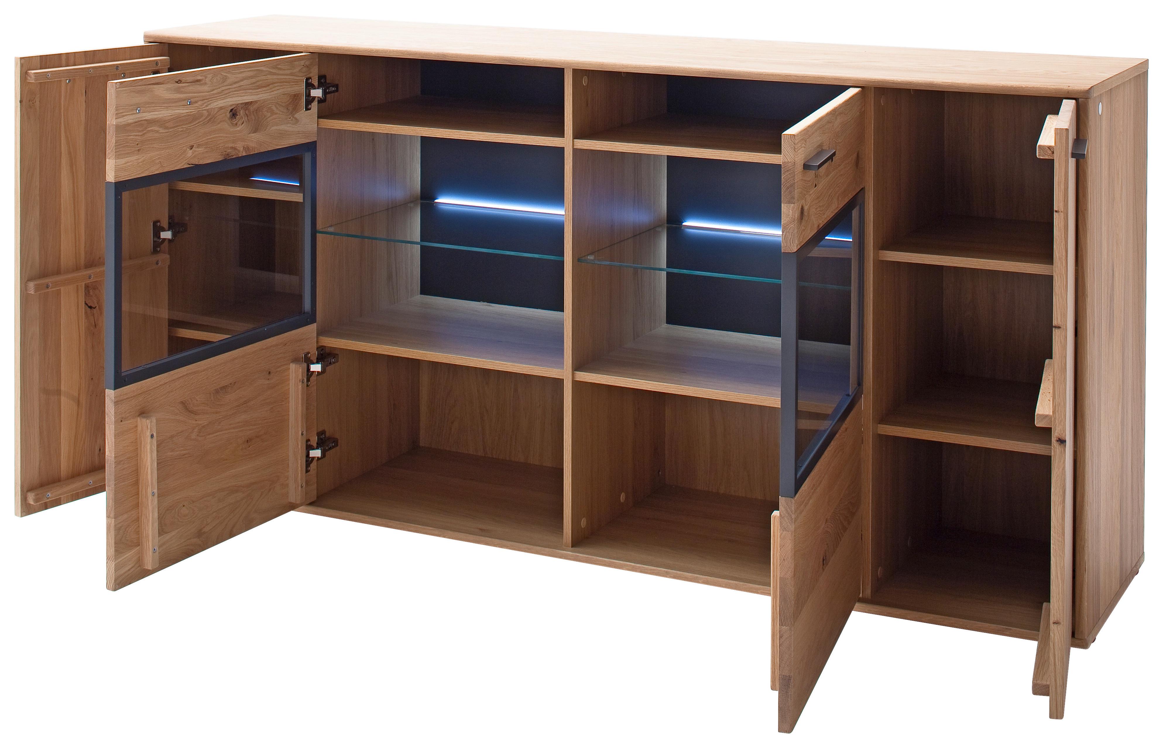 Glasbodenbeleuchtungs-Set Portland 4,3 W Led - Weiß, Design, Kunststoff (45/2/2cm) - Livetastic