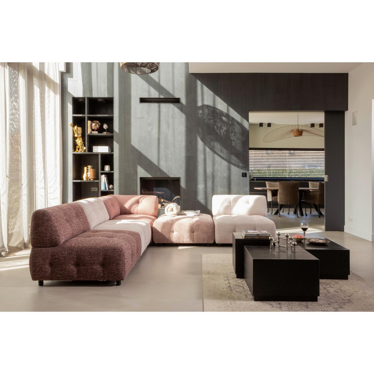 Beistelltischset Pim Schwarz 3-Teilig - Schwarz, Design, Holzwerkstoff - Livetastic