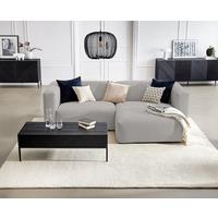 Ecksofa Bolt, Grau B: 160x255 cm - Grau, MODERN, Textil (160/255cm) - Trendmanufaktur