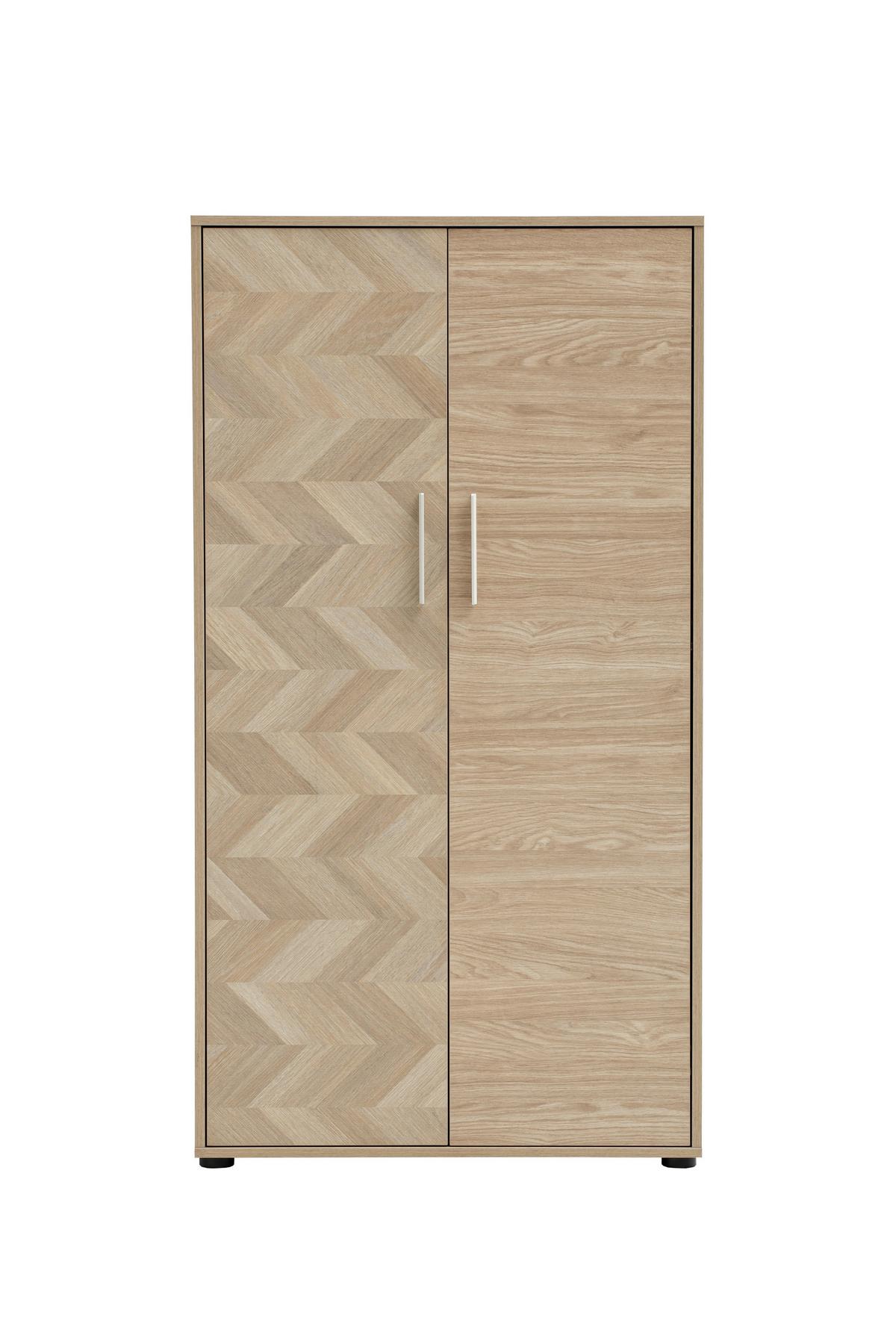 Aktenschrank Arezzo Eichefarben B: 80,1cm - Eichefarben, MODERN, Holzwerkstoff (80,1/150/38,2cm) - MID.YOU