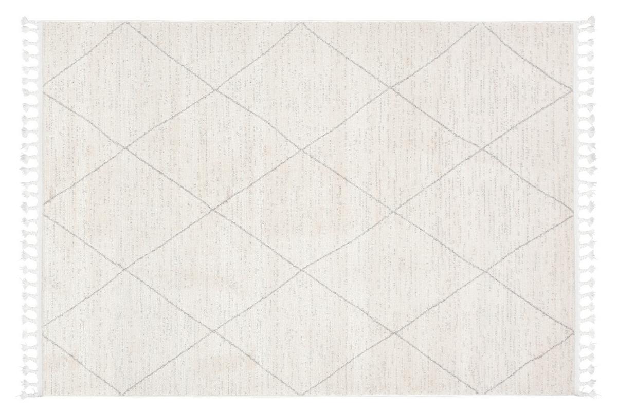 TKANÝ KOBEREC ADJER 3 - světle šedá/alabastrová, Moderní, textil (160/230cm) - Mömax