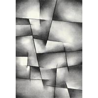 Läufer Brilliance - Anthrazit, KONVENTIONELL, Textil (80/300cm)