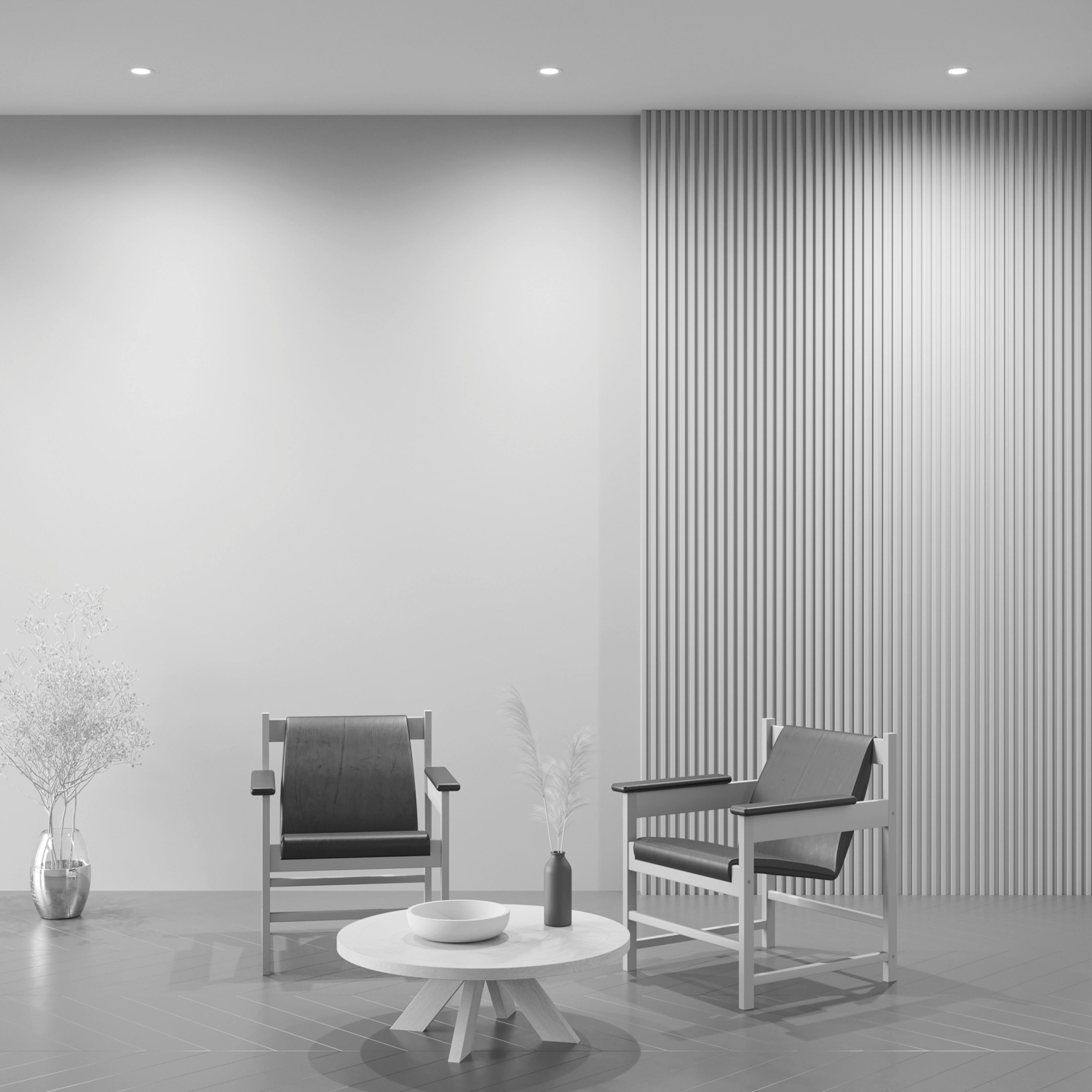 Strahler Stockton - Weiß, Basics, Kunststoff (9,7/5,3/9,7cm) - MAYTONI