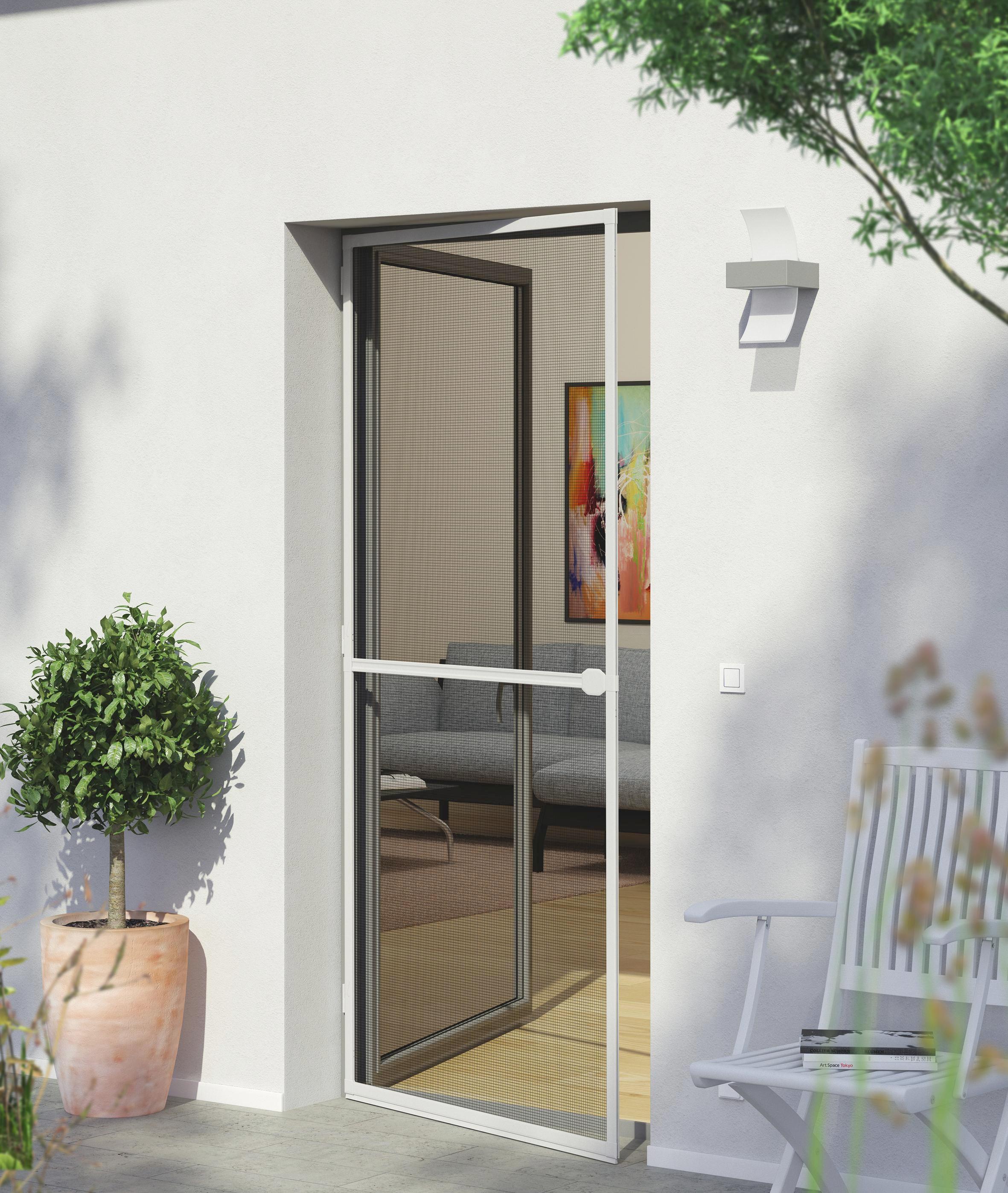 Fliegengitter RHINO in Anthrazit für Fenster