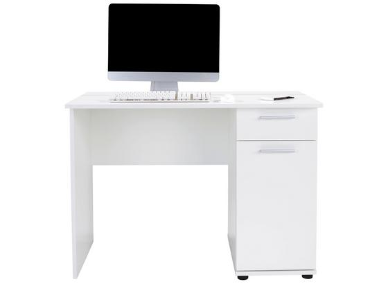 Písací Stôl Star - biela, Konvenčný, kompozitné drevo (109/77/60cm) Písací Stôl Star - biela, Konvenčný, kompozitné drevo (109/77/60cm)