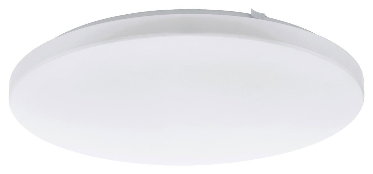 LED-Deckenleuchte Frania Ø 43 cm - Weiß, MODERN, Kunststoff/Metall (43/7cm)