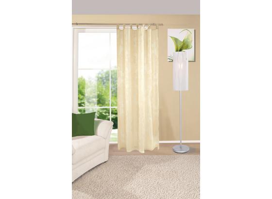 Kombivorhang Mara - Beige, KONVENTIONELL, Textil (140/255cm) - Ombra Kombivorhang Mara - Beige, KONVENTIONELL, Textil (140/255cm) - Ombra
