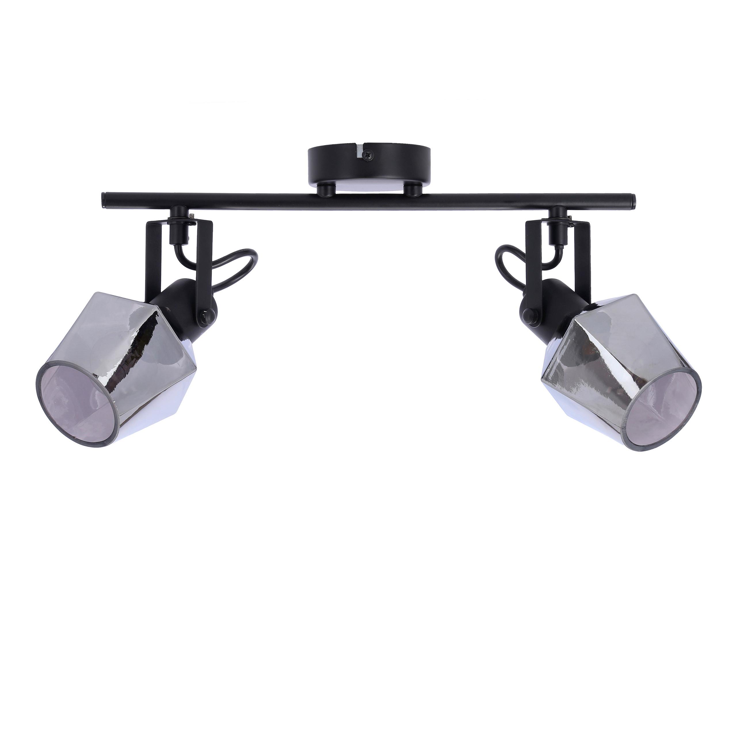 Strahler 92-13361 Randi - Schwarz, Design, Glas/Metall (44/9/22cm)