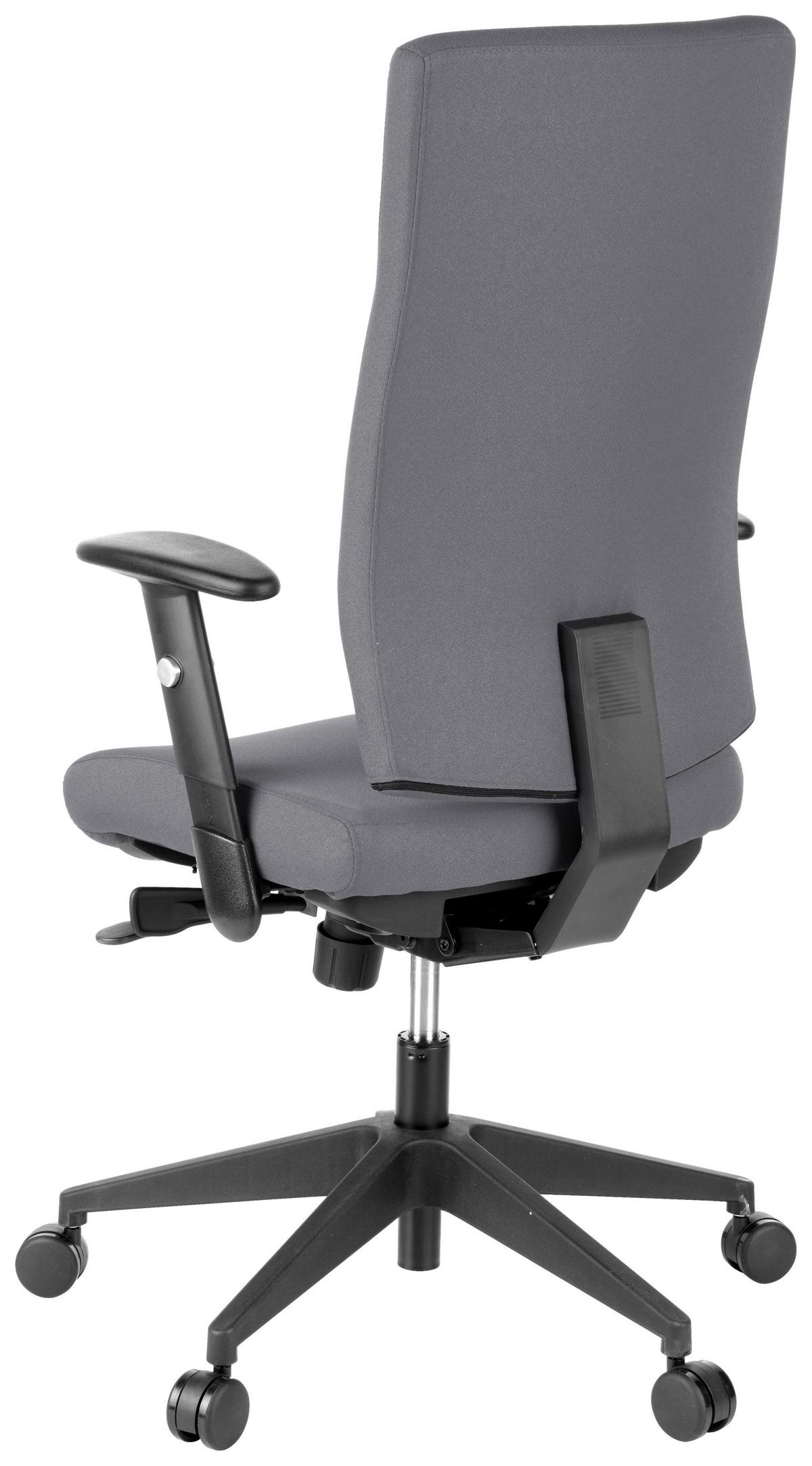 Drehstuhl Pro-Tec 300 Anthrazit - Anthrazit, MODERN, Kunststoff/Textil (57/125/53cm) - MID.YOU