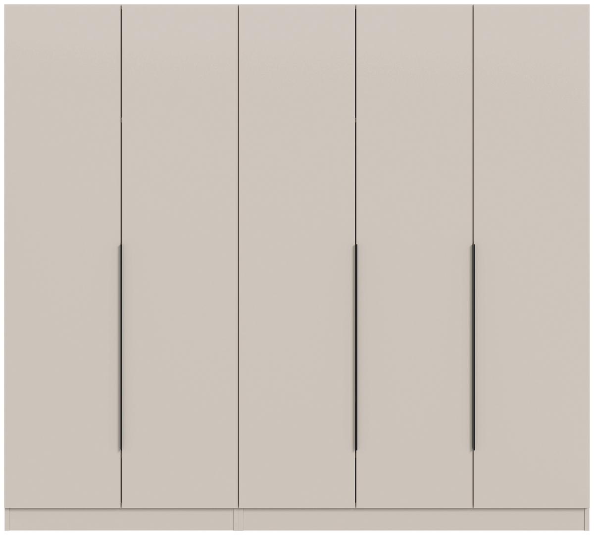 DREHTÜRENSCHRANK Kopenhagen Kaschmir B: 200cm - Kaschmir, MODERN, Holzwerkstoff (200/181/52cm) - Livetastic